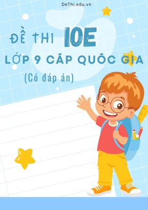 Bộ đề thi IOE Lớp 9 cấp quốc gia (Có đáp án)